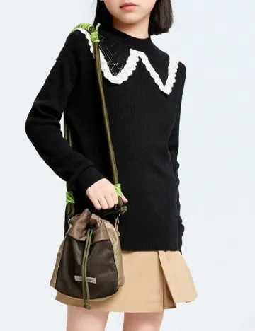 Bluza Shein Kids, negru