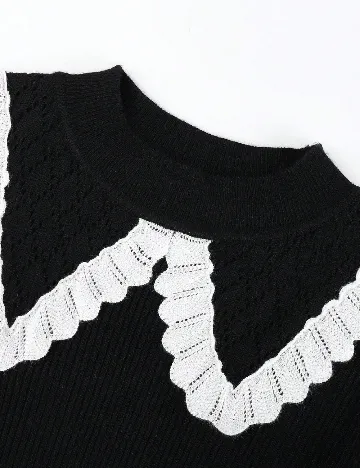 Bluza Shein Kids, negru