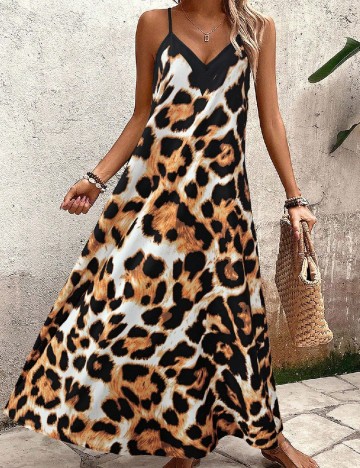 Rochie lunga SHEIN, mix culori