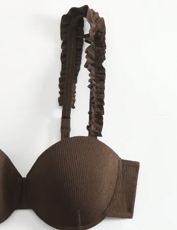 Costum de baie SHEIN, maro