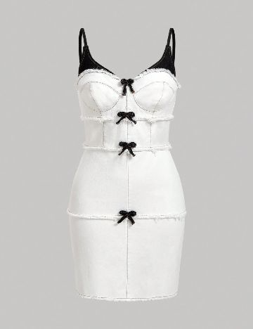Rochie scurta SHEIN, alb