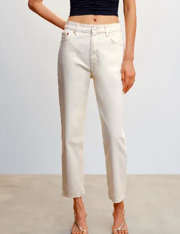 Blugi Mango, crem