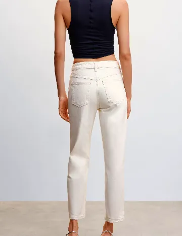 Blugi Mango, crem