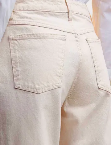 Blugi Mango, crem