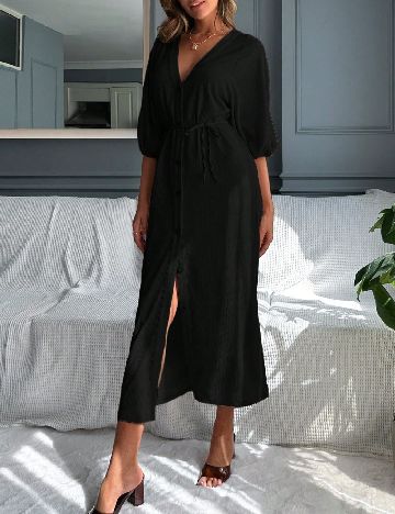Rochie medie SHEIN, negru