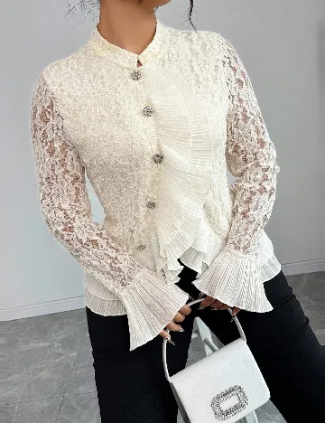 Bluza SHEIN CURVE, crem