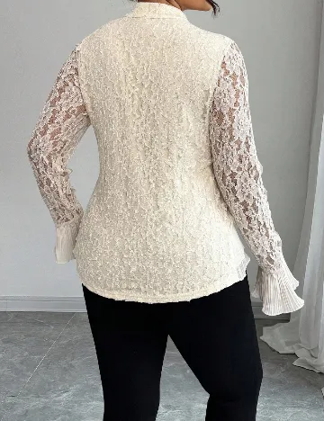 Bluza SHEIN CURVE, crem