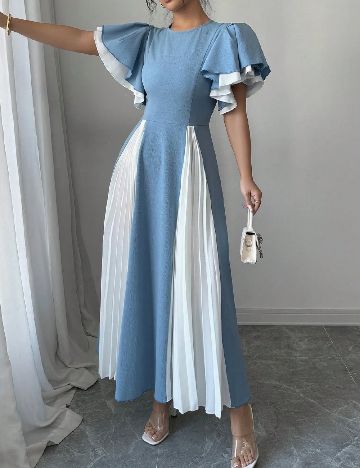 Rochie lunga SHEIN, albastru