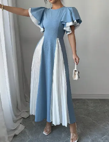 Rochie lunga SHEIN, albastru
