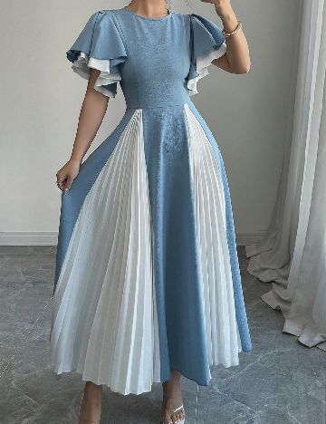 Rochie lunga SHEIN, albastru
