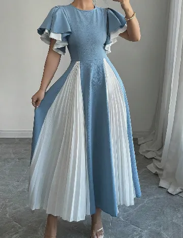 Rochie lunga SHEIN, albastru