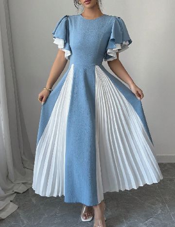 Rochie lunga SHEIN, albastru