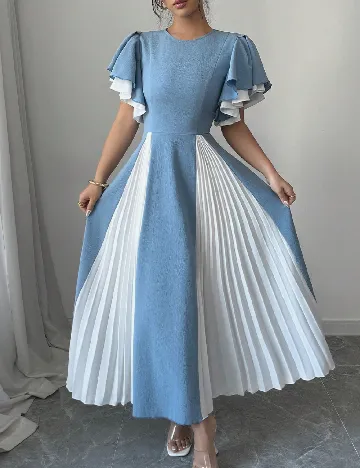 Rochie lunga SHEIN, albastru