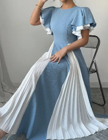 Rochie lunga SHEIN, albastru