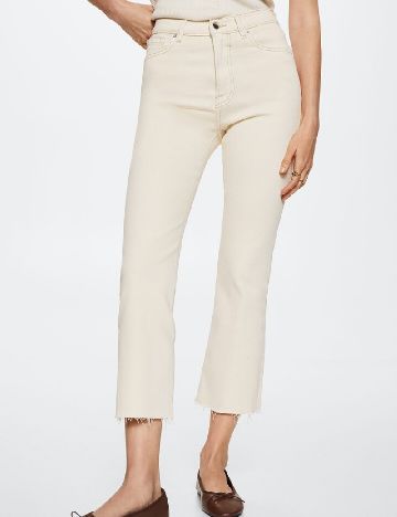Blugi Mango, crem