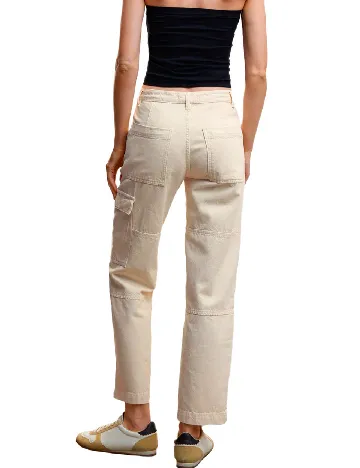 Blugi Mango, crem