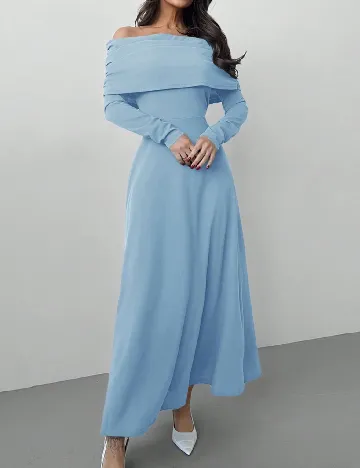 Rochie lunga SHEIN, albastru