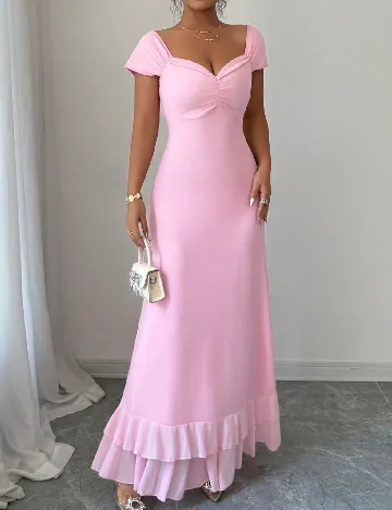 Rochie lunga SHEIN, roz