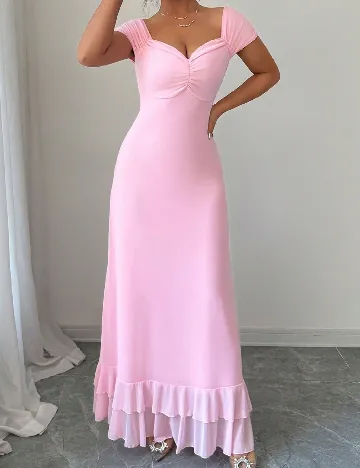 Rochie lunga SHEIN, roz