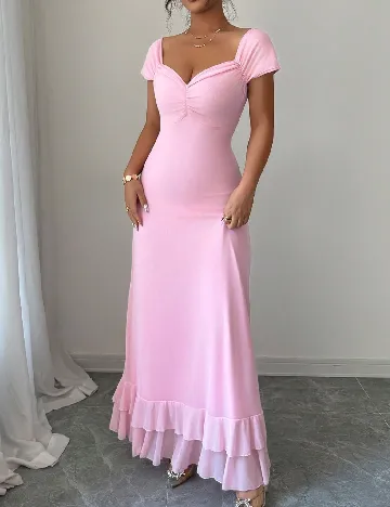 Rochie lunga SHEIN, roz