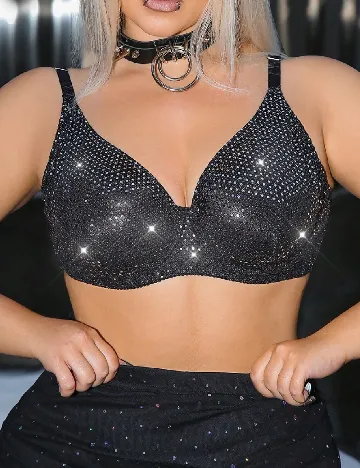 Sutien SHEIN CURVE, negru