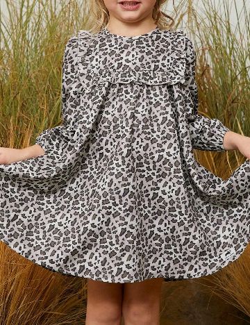 Rochie Shein Kids, animal print