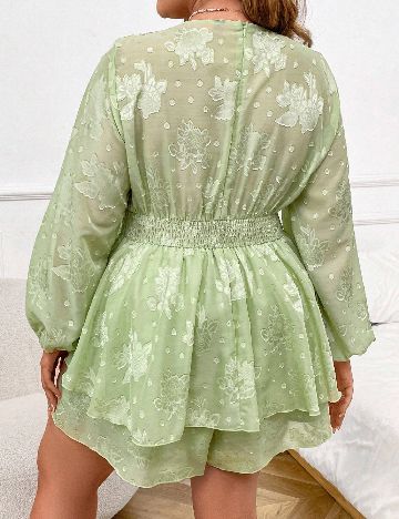 Salopeta SHEIN CURVE, verde