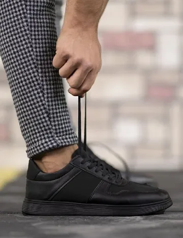 Adidasi Riccon, negru