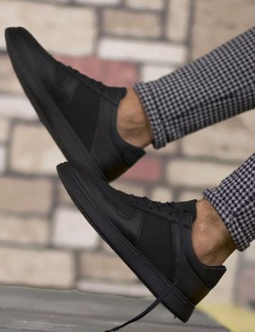Adidasi Riccon, negru