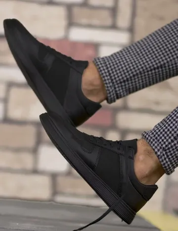 Adidasi Riccon, negru