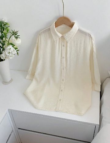 Camasa SHEIN, crem