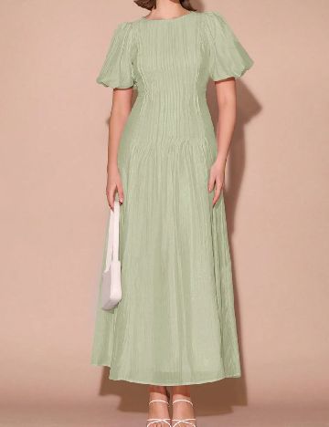 Rochie lunga SHEIN, verde