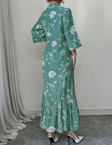 Rochie lunga SHEIN, verde