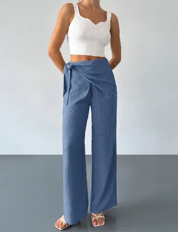 Pantaloni SHEIN, albastru