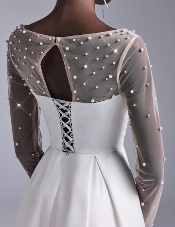 Rochie scurta SHEIN, alb