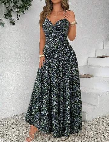Rochie lunga SHEIN, floral print