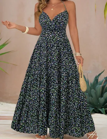 Rochie lunga SHEIN, floral print