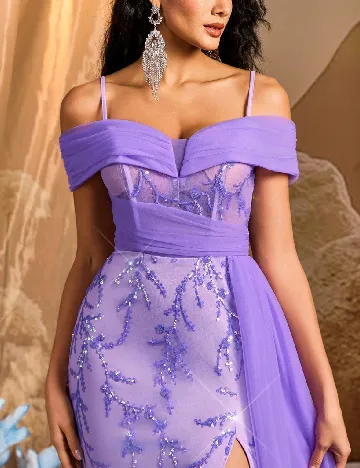 Rochie lunga SHEIN, mov