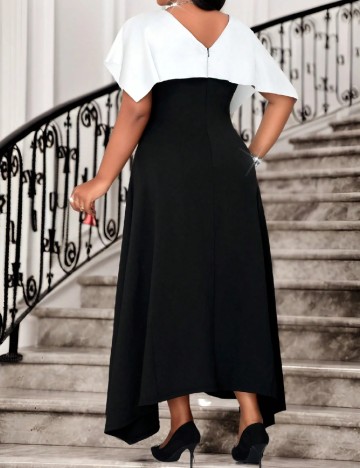 Rochie medie SHEIN CURVE, negru
