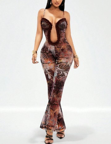 Salopeta SHEIN, mix culori