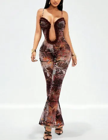 Salopeta SHEIN, mix culori