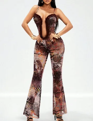 Salopeta SHEIN, mix culori