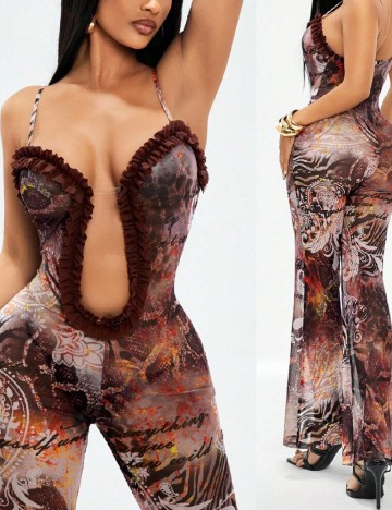 Salopeta SHEIN, mix culori