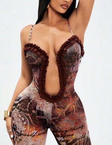 Salopeta SHEIN, mix culori