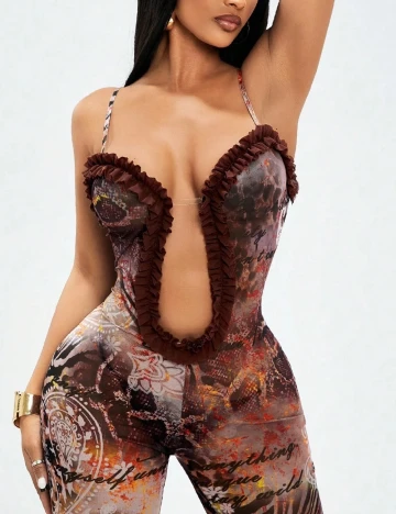 Salopeta SHEIN, mix culori