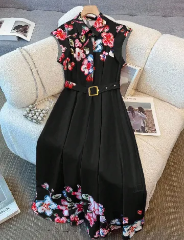 Rochie medie SHEIN, negru