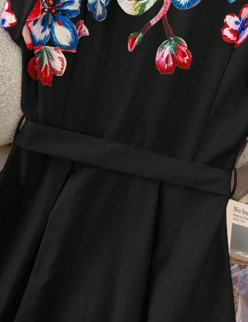 Rochie medie SHEIN, negru