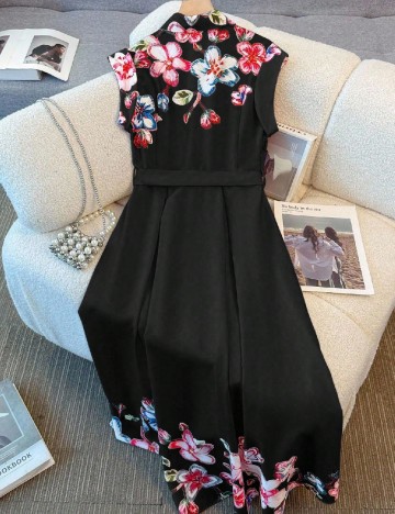 Rochie medie SHEIN, negru