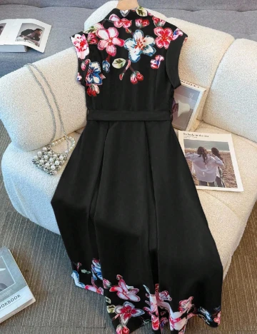 Rochie medie SHEIN, negru
