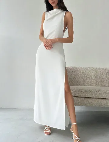 Rochie lunga SHEIN, alb